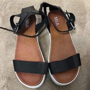 MIA Black Women's Sandals